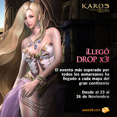 Drop por triplicado en Karos Rosh