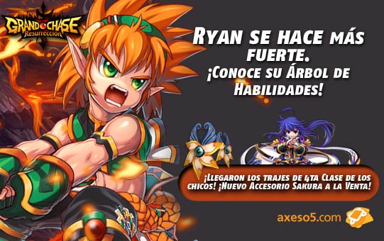 Grand Chase Ryan 4ta clase