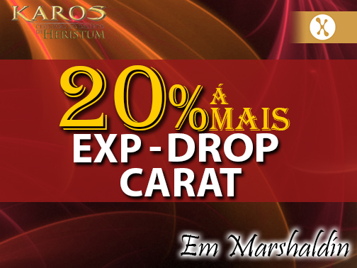 Evento de Carats, EXP y Drop em Marshaldin