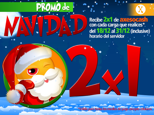 promo 2x1 navidad 2013